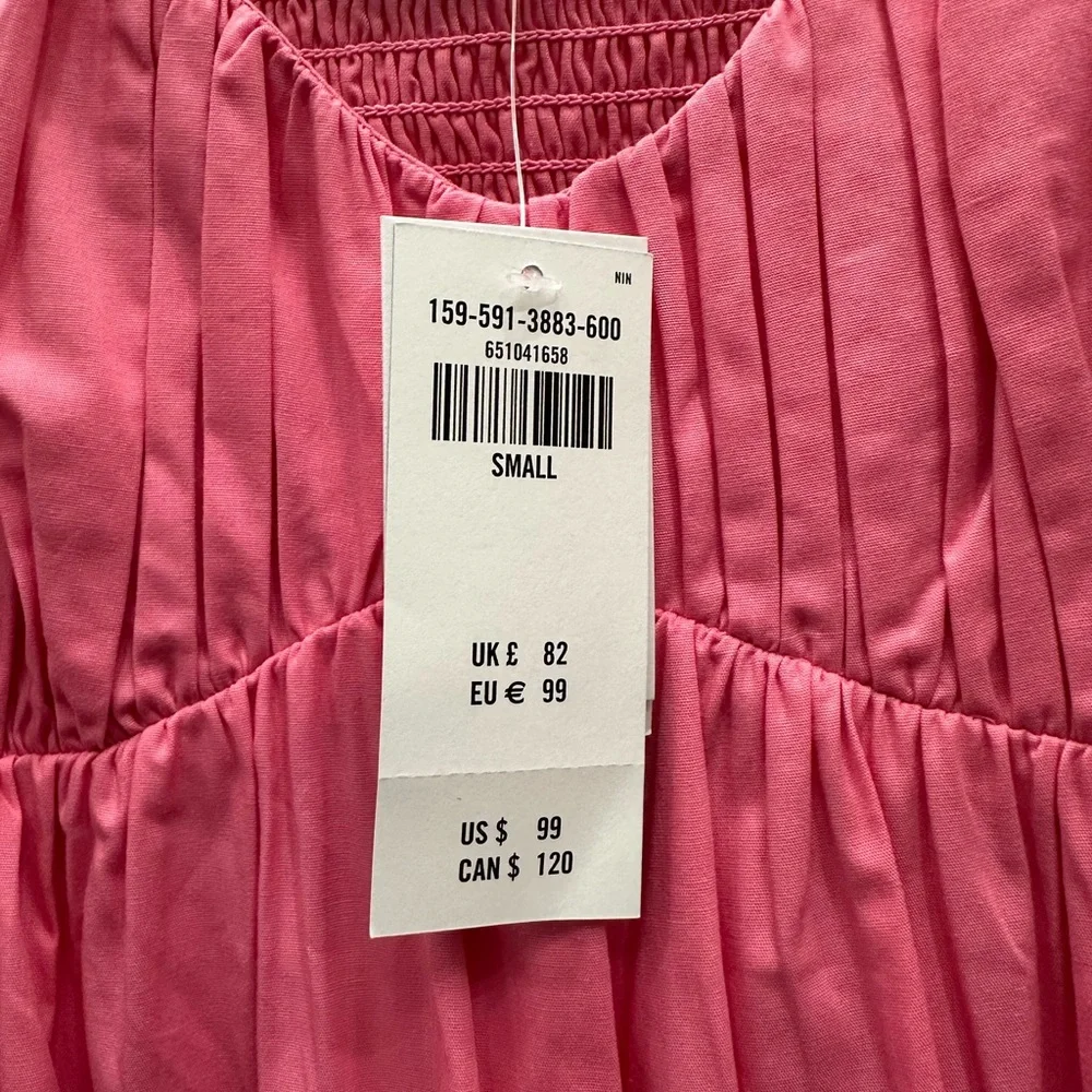 Abercrombie & Fitch Pink Maxi Dress